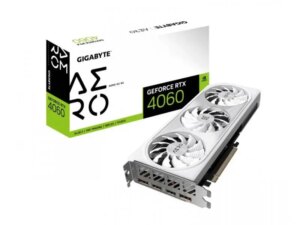 GIGABYTE NVidia GeForce RTX 4060 AERO OC 8GB GV-N4060AERO OC-8GD