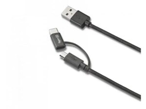 CELLY USB Micro i USB C adapter USBCMICRO 18
