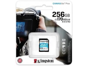 KINGSTON 256GB SDXC Canvas Go! Plus (SDG3/256GB) 18