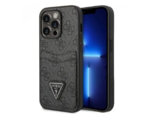 Guess Maska za iPhone 14 Pro 4G Double card triangle black