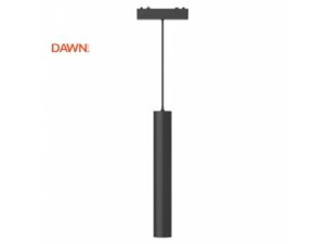 DAWN Magnetic slim visilica LED26 - D300 6W 3000K 24° 48V DC crna