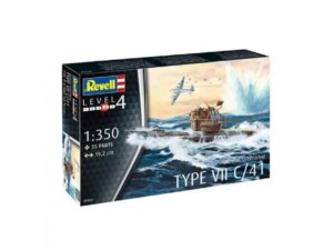 REVELL Maketa GERMAN SUBMARINE TYPE VII C/41 18