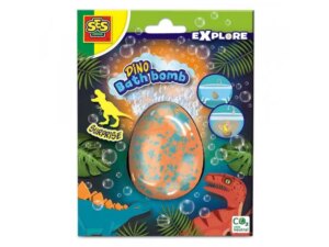 SES CREATIVE Dino jaje za kupanje iznenađenje