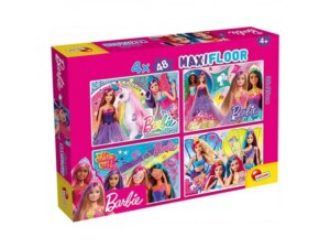 BARBIE Slagalica Lisciani Maxi 4x48kom 99467 18