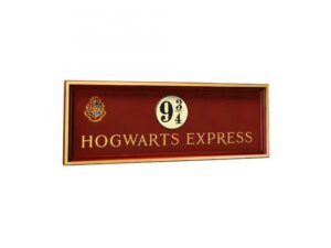 NOBLE COLLECTION Harry Potter - Hogwarts 9 3/4 Sign (052204)