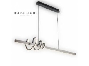 HOME LIGHT Luna 228 Visilica 43W 3000K SIVA/CRNA