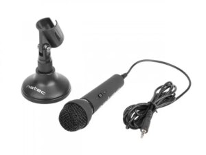 NATEC NMI-0776 ADDER Dynamic Microphone Stand 3.5mm mikrofon