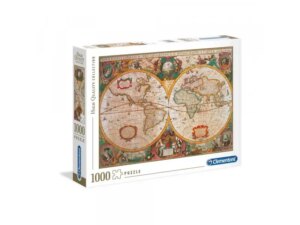 CLEMENTONI PUZZLE 1000 HQC OLD MAP 18