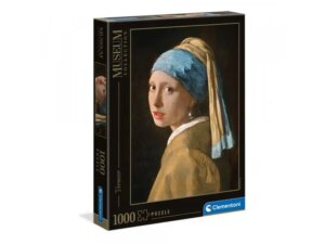 CLEMENTONI PUZZLE 1000 GIRL WITH PEARLS 18