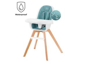 KINDERKRAFT Hranilica za bebe 2u1 Tixi Turquoise