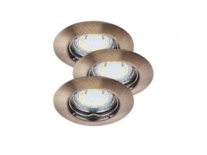 RABALUX Lite 1048 LED GU10 3x3W Ugradni spot