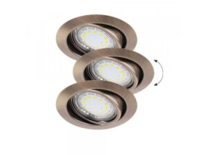 RABALUX 1051 Lite LED GU10 3x3W Ugradni spot