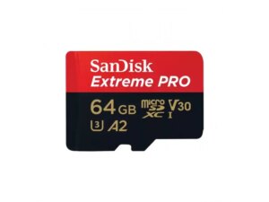 SANDISK 64GB Extreme Pro (SDSQXCU-064G-GN6MA) memorijska kartica microSDXC class 10+adapter