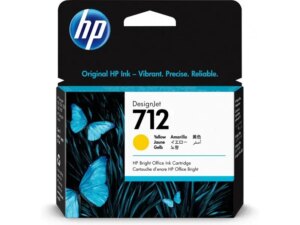 HP HP 712 29-ml Yellow DesignJet Ink Cartridge 3ED69A