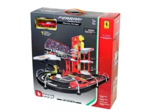 BURAGO FERRARI 1:43 R P RACING GARAGE