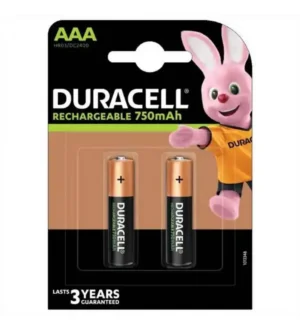 Punjiva baterija Duracell AAA 750mAh (pak 2 kom) 18