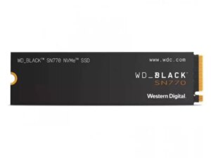 WESTERN DIGITAL 500GB M.2 NVMe Gen4 WDS500G3X0E SN770 Black