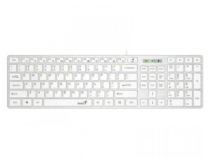 GENIUS SlimStar 126 USB YU bela tastatura