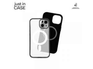 JUST IN CASE 2u1 Extra case MAG MIX PLUS paket CRNI za iPhone 15