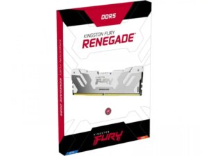 KINGSTON DIMM DDR5 32GB 6400MT/s KF564C32RWA-32 FURY Renegade White RGB XMP 18