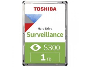 TOSHIBA 1TB S300 Surveillance HDWV110UZSVA HDD