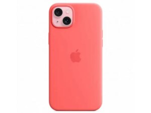 APPLE IPhone 15 Plus Silicone Case w MagSafe - Guava (mt163zm/a)