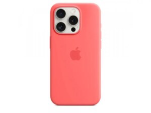 APPLE IPhone 15 Pro Max Silicone Case w MagSafe – Guava (mt1v3zm/a) 18