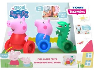 TOMY Peppa Pig i drugari vozić