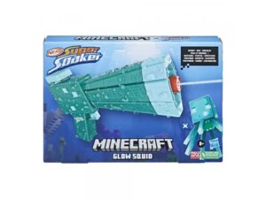 NERF Super Soaker Minecraft Glow Squid