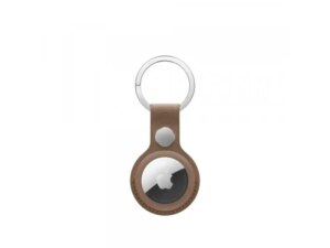 APPLE AirTag FineWoven Key Ring - Taupe (mt2l3zm/a)