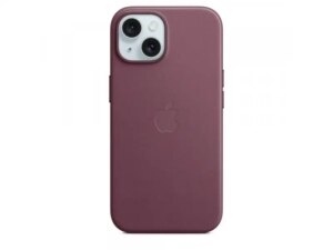 APPLE IiPhone 15 FineWoven Case w MagSafe - Mulberry (mt3e3zm/a)