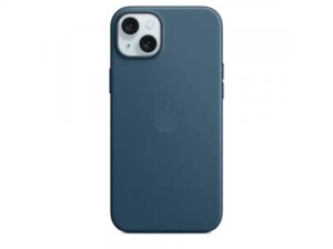 APPLE IPhone 15 Plus FineWoven Case w MagSafe - Pacific Blue(mt4d3zm/a)