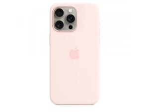 APPLE IPhone 15 Pro Max Silicone Case w MagSafe – Light Pink (mt1u3zm/a) 18