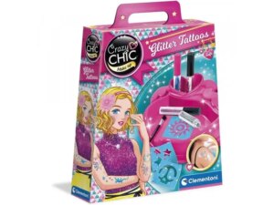 CLEMENTONI Crazy Chic Glitter tatoo set