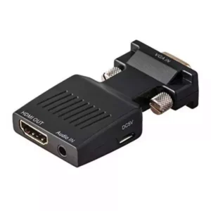 Adapter-konvertor VGA/M IN na HDMI/F OUT  + 3.5mm Linkom NEW 18