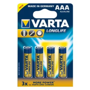 Baterija Varta LR3 Longlife AAA, nepunjiva 1/4 18