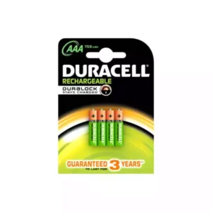Punjiva baterija Duracell Duralock HR3 750mAh AAA (pak 4 kom) 18