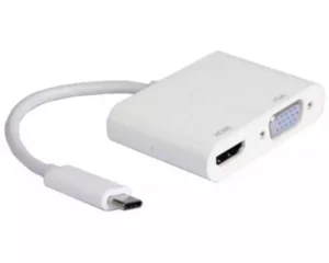 Adapter USB 3.1 Tip C – HDMI+VGA m/f 18