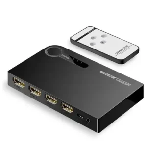 HDMI switch 3×1 3D 4K Ugreen + Daljinski