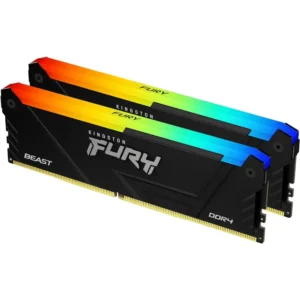 Memorija DDR4 16GB(2x8GB) 3200MHz Kingston Beast RGB KF432C16BB2AK2/16 Fury 18