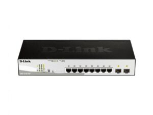 D LINK Smart LAN Switch DGS-1210-10P 8PoEport/2SFP