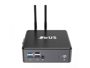 ZEUS Mini PC MPI10-i323 Intel i3-1115G4 2C 4.1 GHz/DDR4 8GB/M.2 512GB/LAN/Dual WiFi//ext ANT