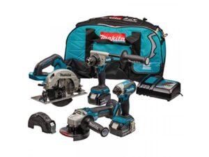 MAKITA LXT set-DDF486Z+DTD153Z+DGA504Z +DHS660Z+punjač + 2 baterije + torba DLX4156TX1 18