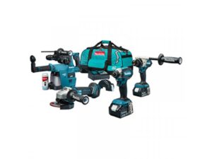 MAKITA Makita LXT set-DDF486Z+DTD153Z+DGA504Z+DHR243Z+punjač + 2 baterije + torba DLX4155TX1 18