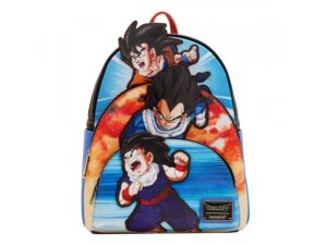 Loungefly Dragon Ball Z Triple Pocket Backpack 18