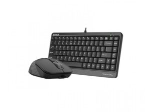 A4 TECH F1110 FSTYLER Compact USB US siva tastatura + USB sivi miš 18