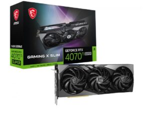 MSI GeForce RTX 4070 Ti SUPER 16G Gaming X Slim grafička kartica 18