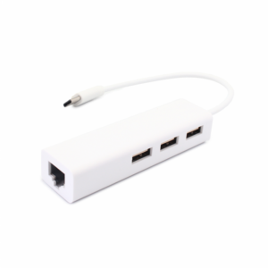 Adapter Type C na 3 USB 2.0 + RJ45 (100Mb) JWD-T4 18