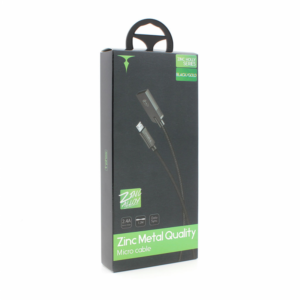 Data kabl T-phox Zinc Holly micro USB 2.4A zlatno-crni 1.2m 18