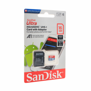 Mem. Kartica SanDisk SDHC 16GB Ultra Micro 100MB/s Class 10 sa adapterom CN 18